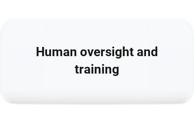 AI CRM human oversight