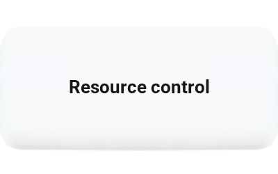 Resource control with project management software