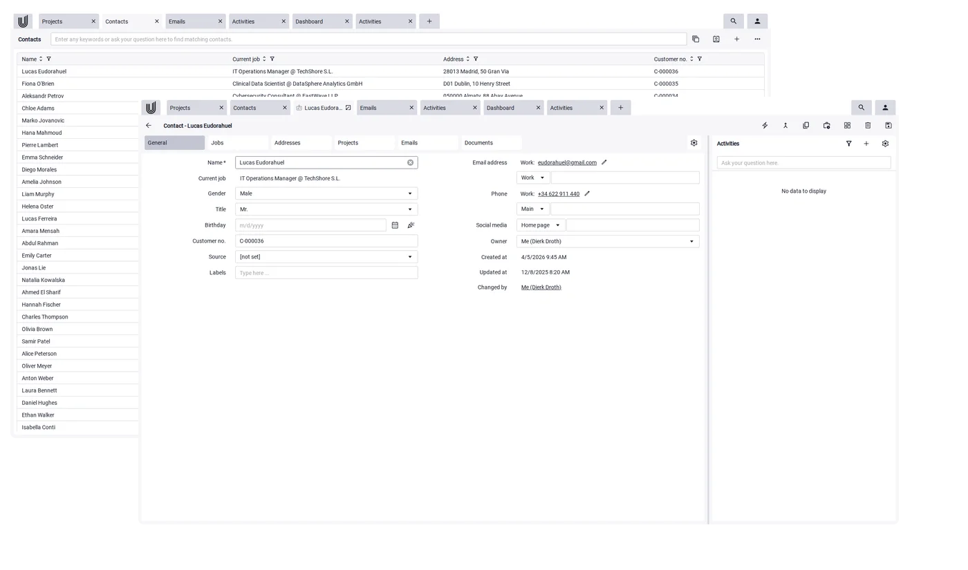 AI Summary of Project in CRM