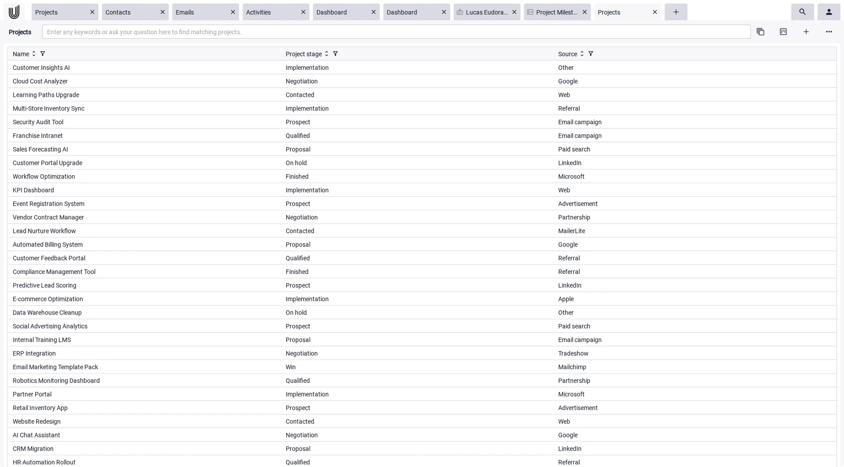 Free project tracking tools