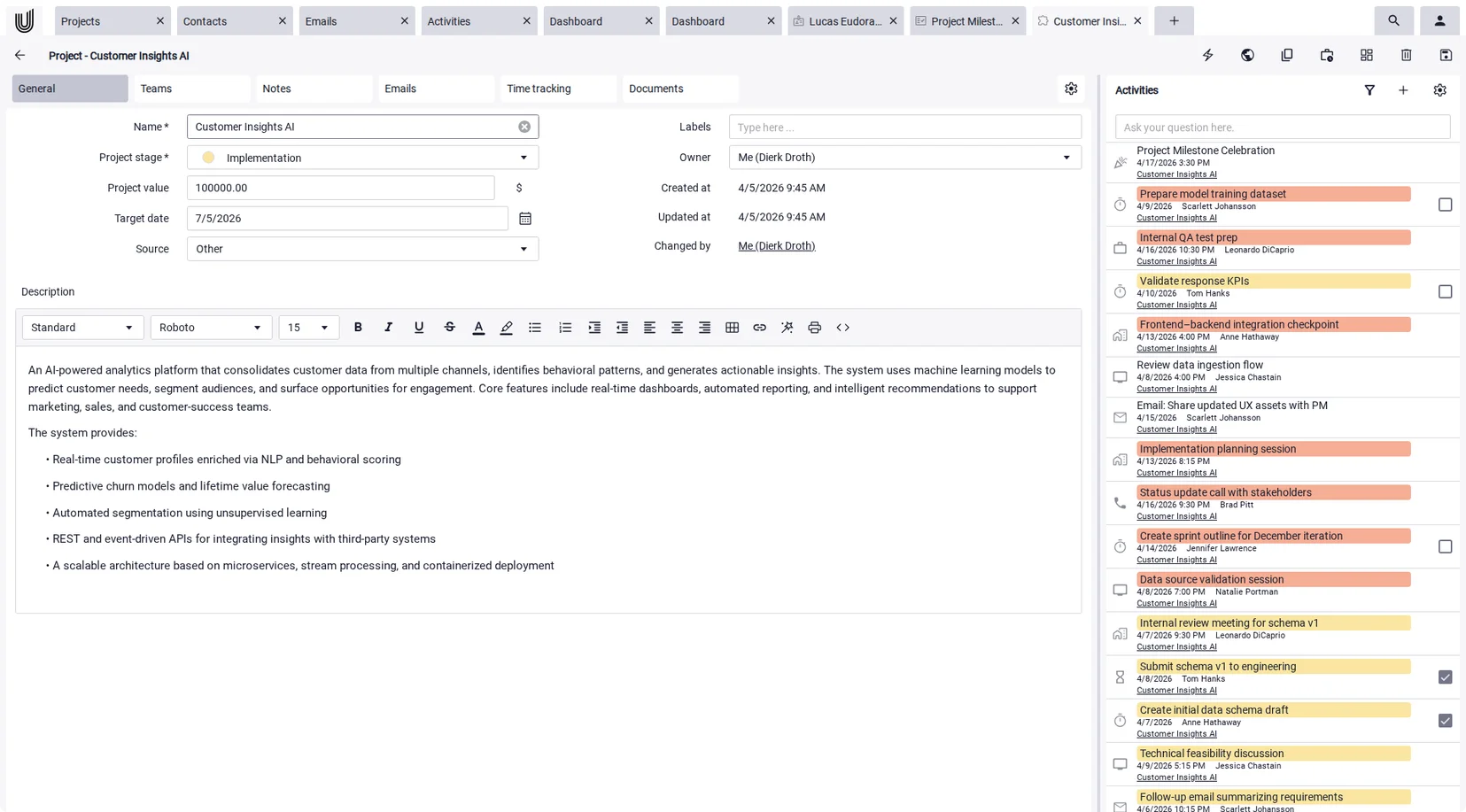 Time tracking software for small business